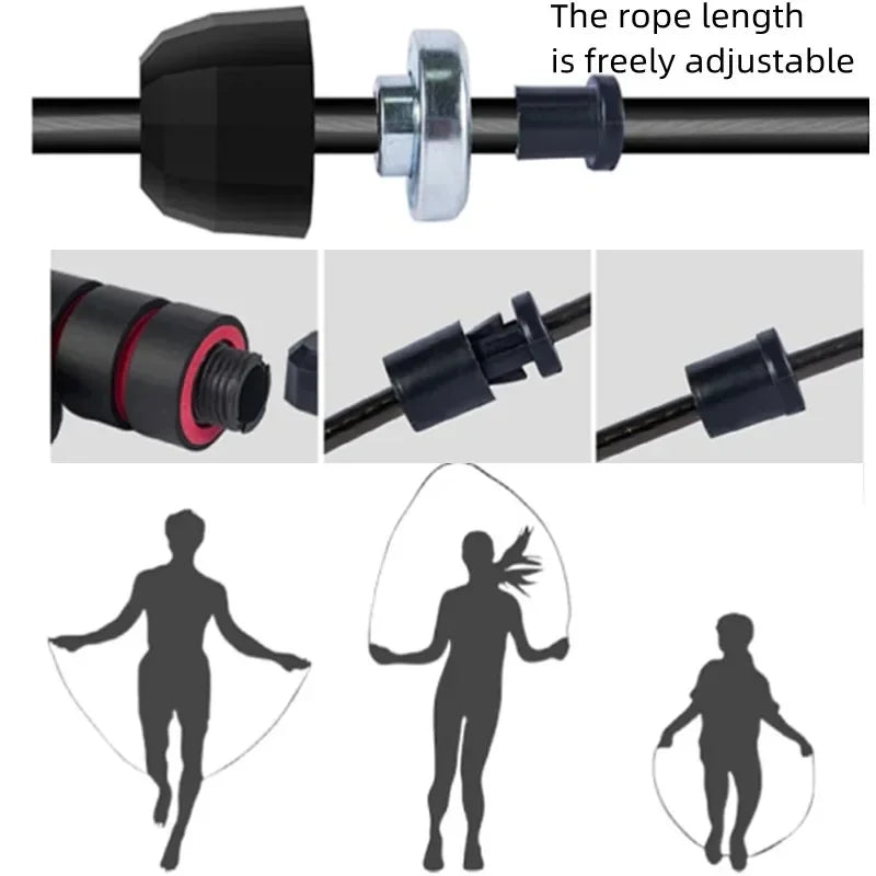 Steel Wire Adjustable jump rope