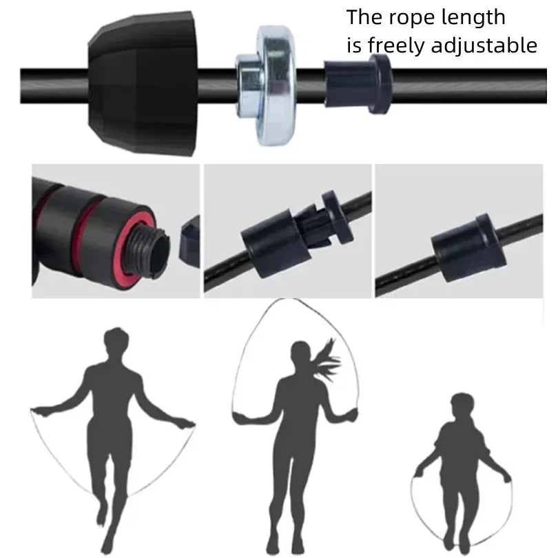 Steel Wire Adjustable jump rope