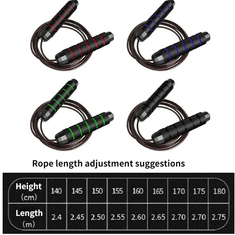 Steel Wire Adjustable jump rope