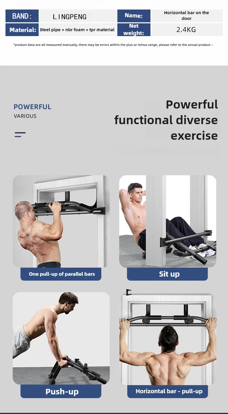 Pull-up bar for at home workouts